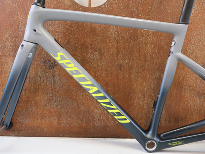 SPECIALIZED TARMAC SL6 DISC RAHMENSET / GRÖßE 52 CM / SATIN COOL GREY CARBON FRAMESET