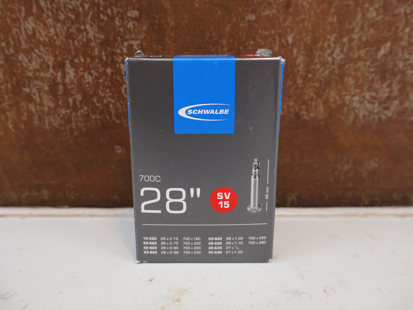 SCHWALBE NR. 15 SCHLAUCH 28 ZOLL PRESTA SV 40MM RENNRAD 105G