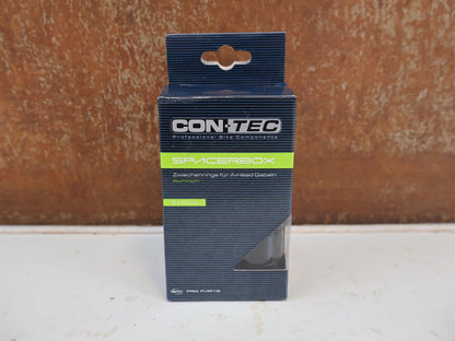 CONTEC SPACER BOX 24-TEILIG ALU 1 1/8 ZOLL 2-20MM SCHWARZ