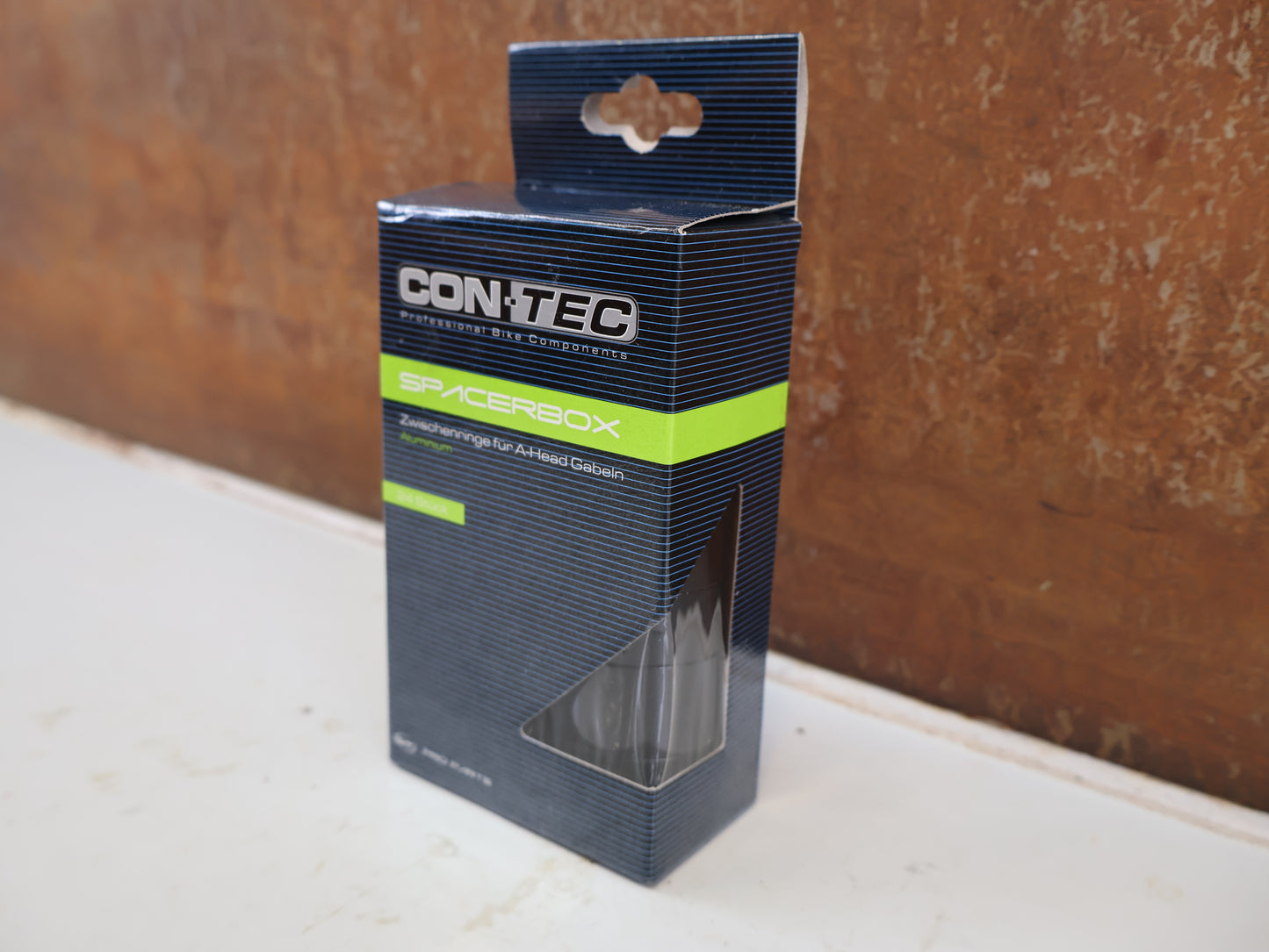 CONTEC SPACER BOX 24-TEILIG ALU 1 1/8 ZOLL 2-20MM SCHWARZ