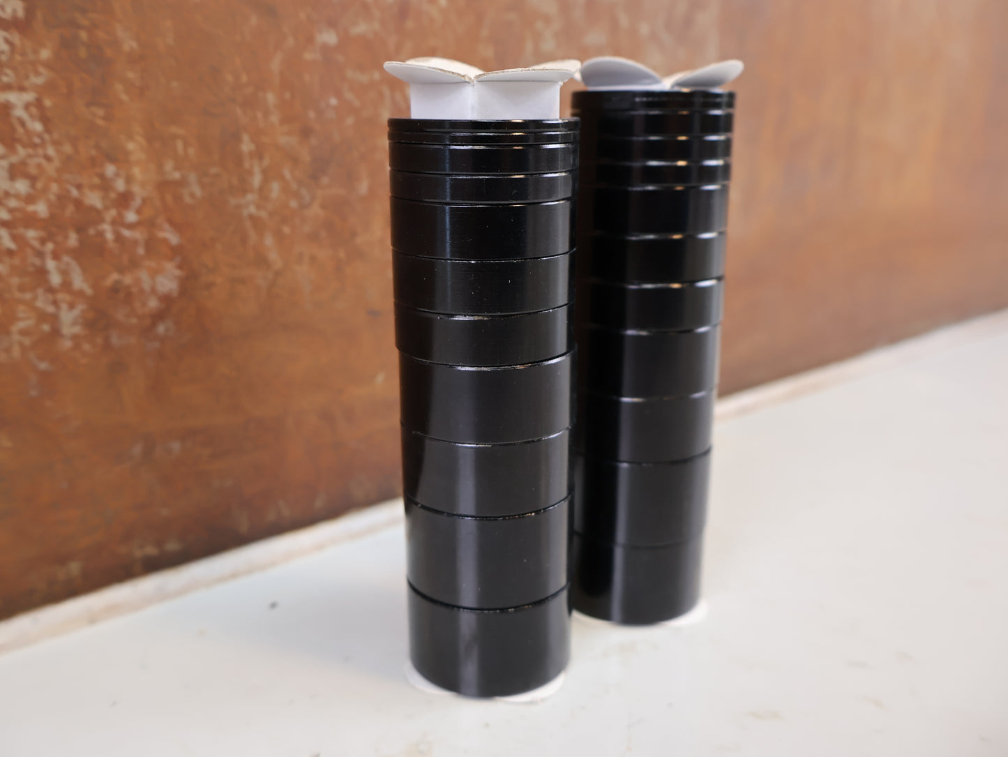 CONTEC SPACER BOX 24-TEILIG ALU 1 1/8 ZOLL 2-20MM SCHWARZ
