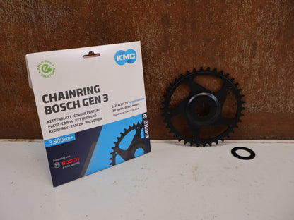 KMC BOSCH GEN 3 E-BIKE KETTENBLATT 38 ZÄHNE 3MM OFFSET CRMO