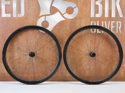 ROVAL RAPIDE C38 DISC CARBON LAUFRADSATZ / SHIMANO 11S ROAD GRAVEL WHEELS