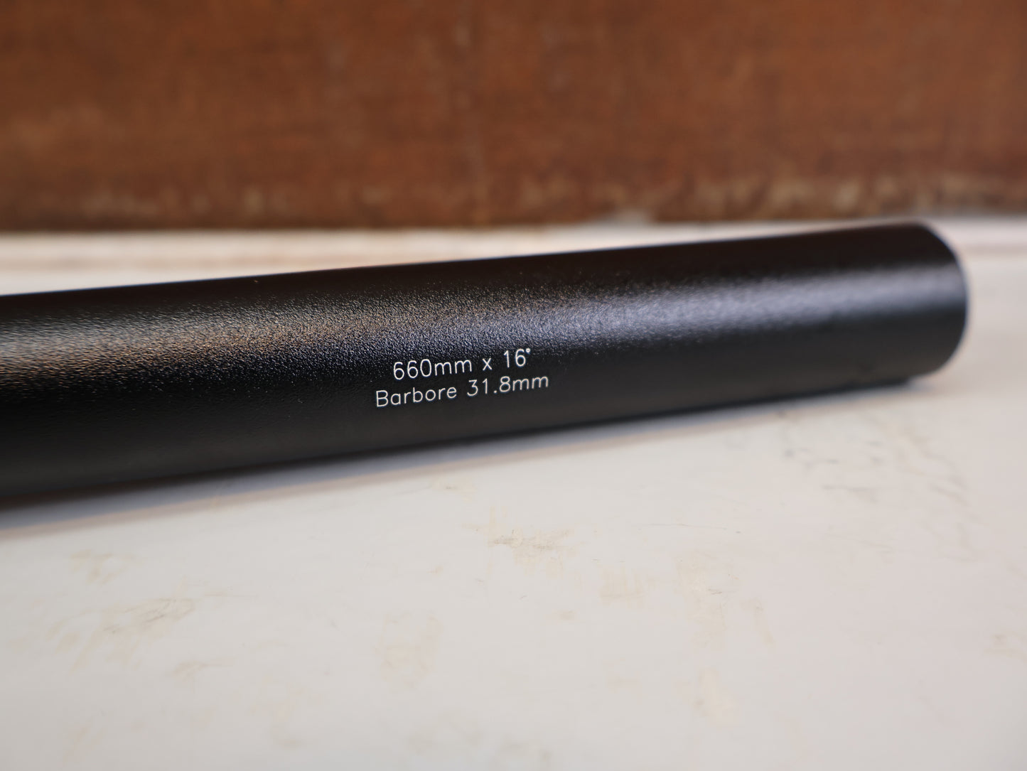 VORTRIEB 1 FLATBAR LENKER 31.8 MM 660MM 16 GRAD SCHWARZ MATT