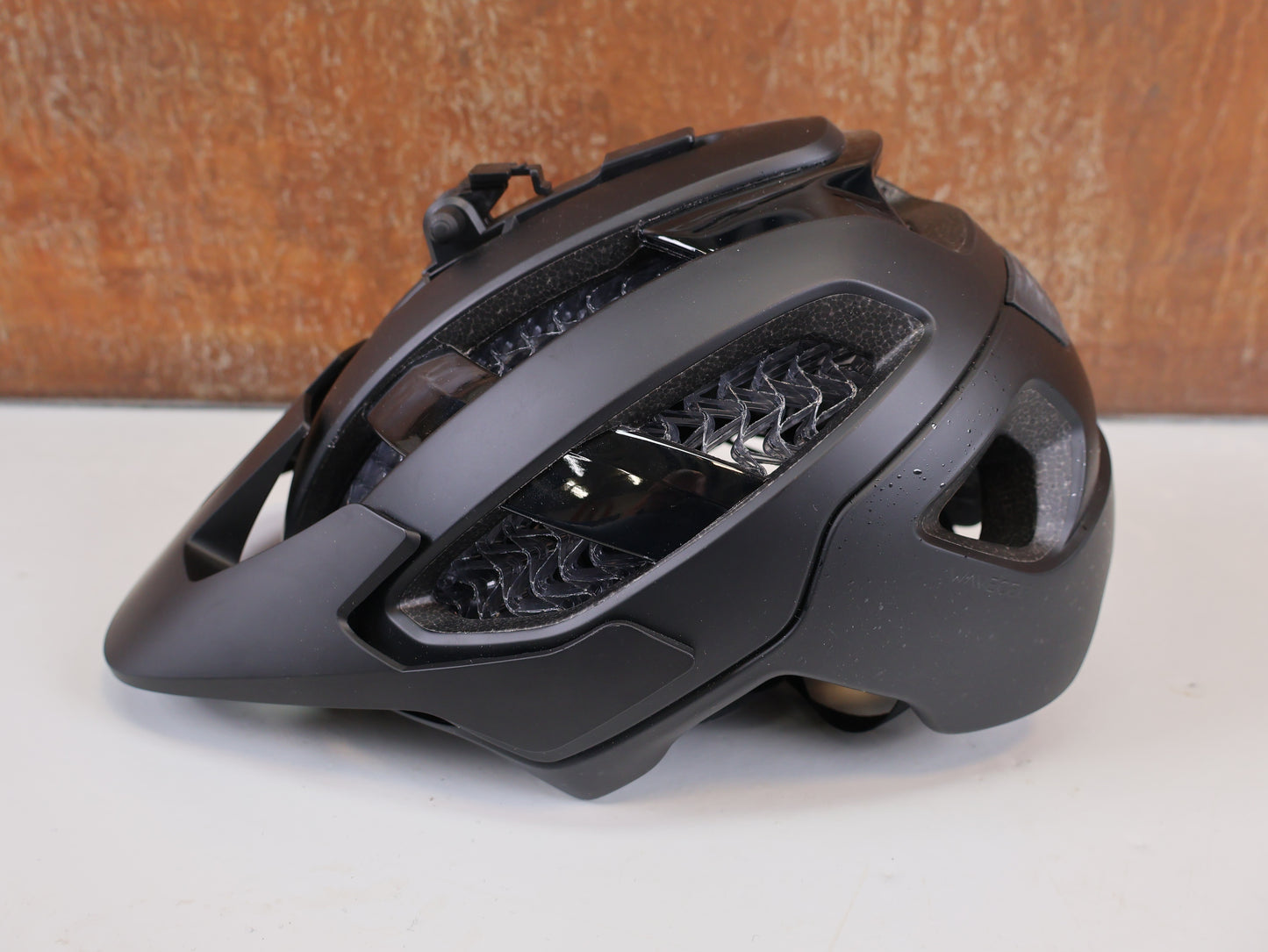 TREK RALLY WAVECEL MTB HELMET / BLACK MATTE / SIZE M / FIDLOCK / 380G