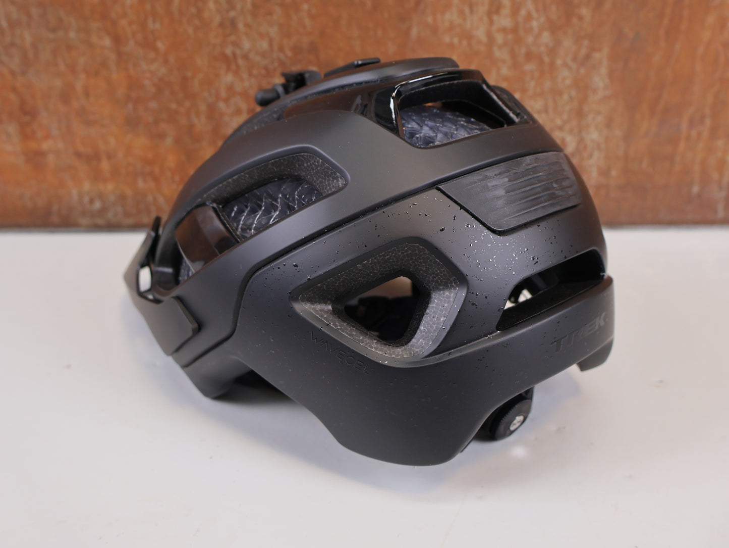 TREK RALLY WAVECEL MTB HELMET / BLACK MATTE / SIZE M / FIDLOCK / 380G