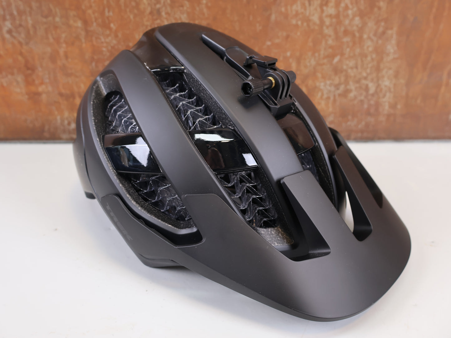 TREK RALLY WAVECEL MTB HELMET / BLACK MATTE / SIZE M / FIDLOCK / 380G