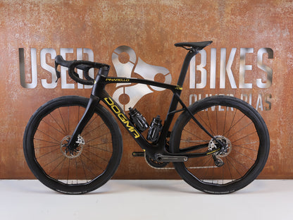 PINARELLO DOGMA X DISC RED AXS PRICETON GRIT 4540 / 53CM GOLD