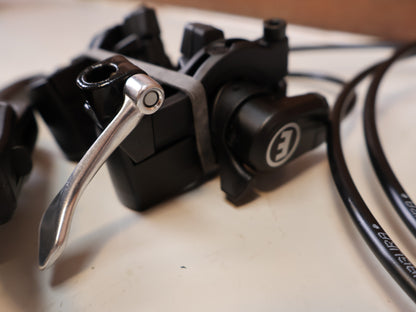 MAGURA HS22 EVO 2 FELGENBREMSE EASY MOUNT 3-FINGER HEBEL SCHWARZ OHNE MONTAGEZUBEHÖR
