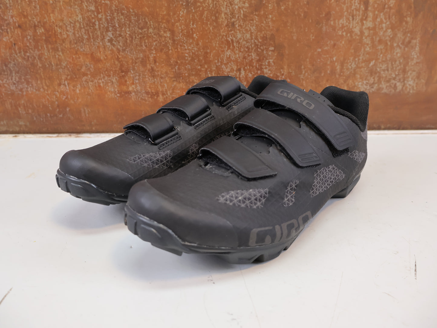 GIRO RANGER MTB SCHUHE GR. 47 SPD XC TRAIL SCHWARZ 406G