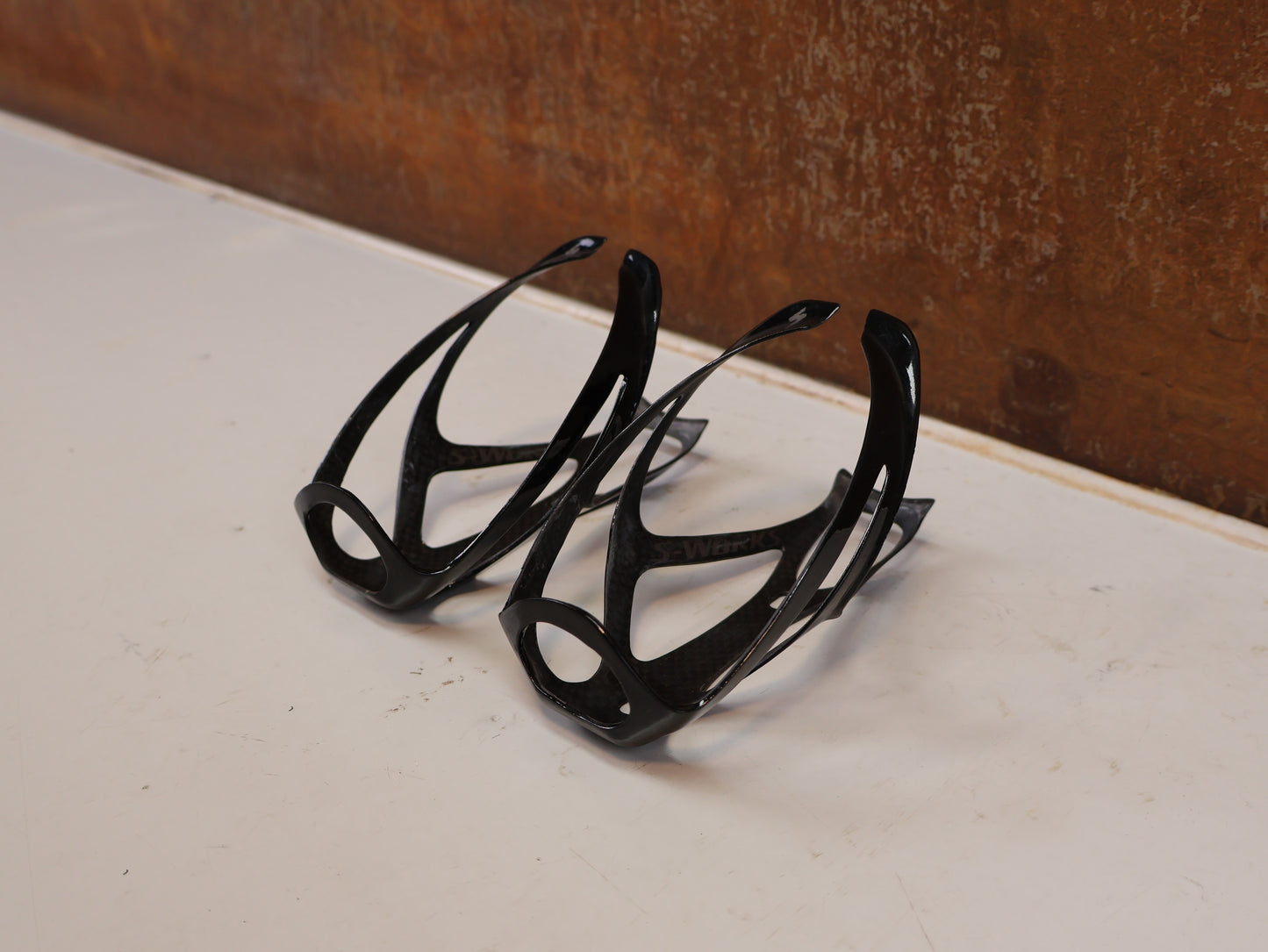 SPECIALIZED S-WORKS CARBON RIB CAGE III / FLASCHENHALTER SET (2 STÜCK) / CARBON GLOSS BLACK