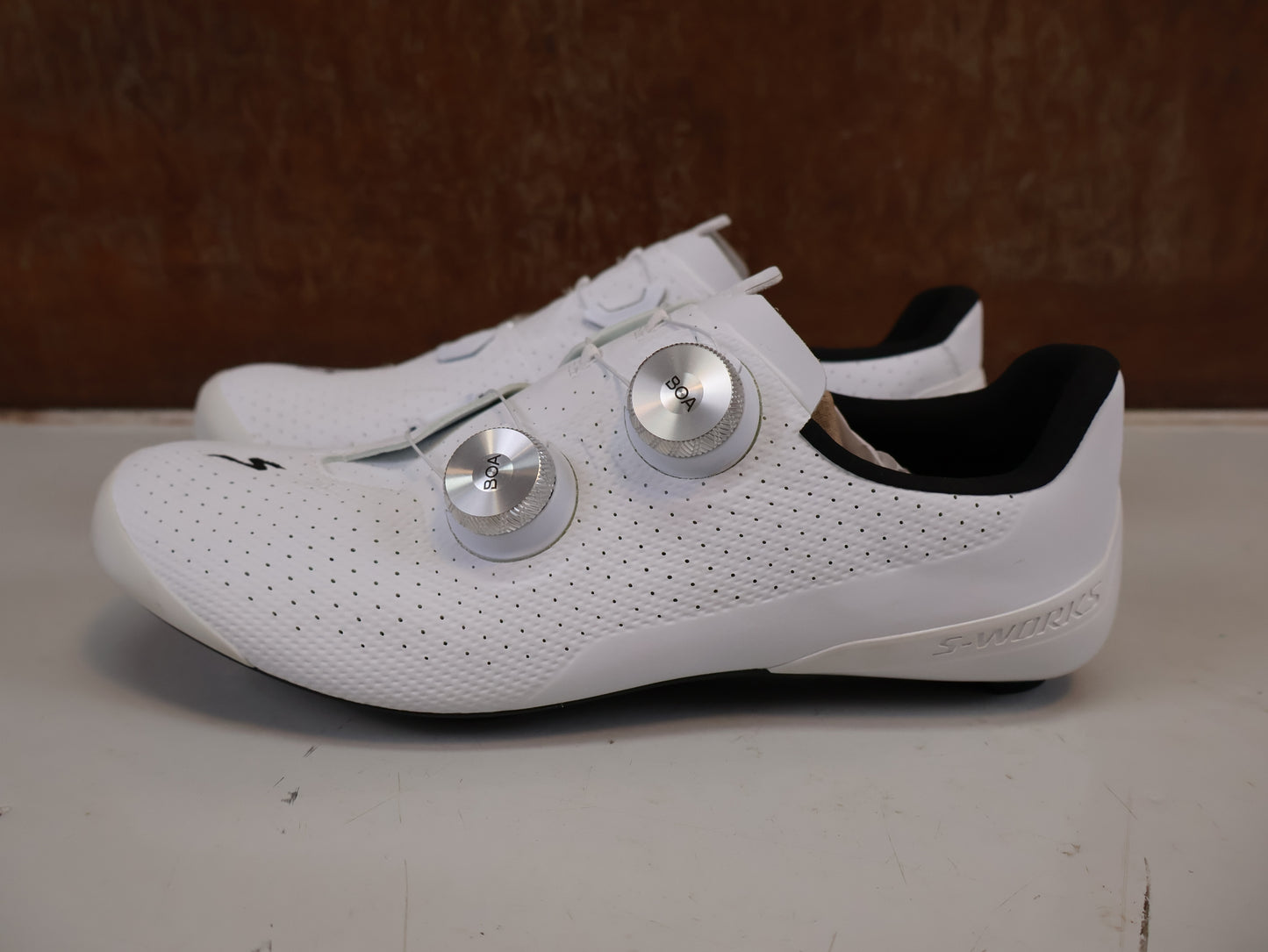 SPECIALIZED S-WORKS TORCH RENNRADSCHUHE GR. 41 CARBON WEISS