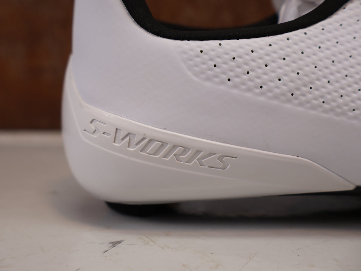 SPECIALIZED S-WORKS TORCH RENNRADSCHUHE GR. 41 CARBON WEISS