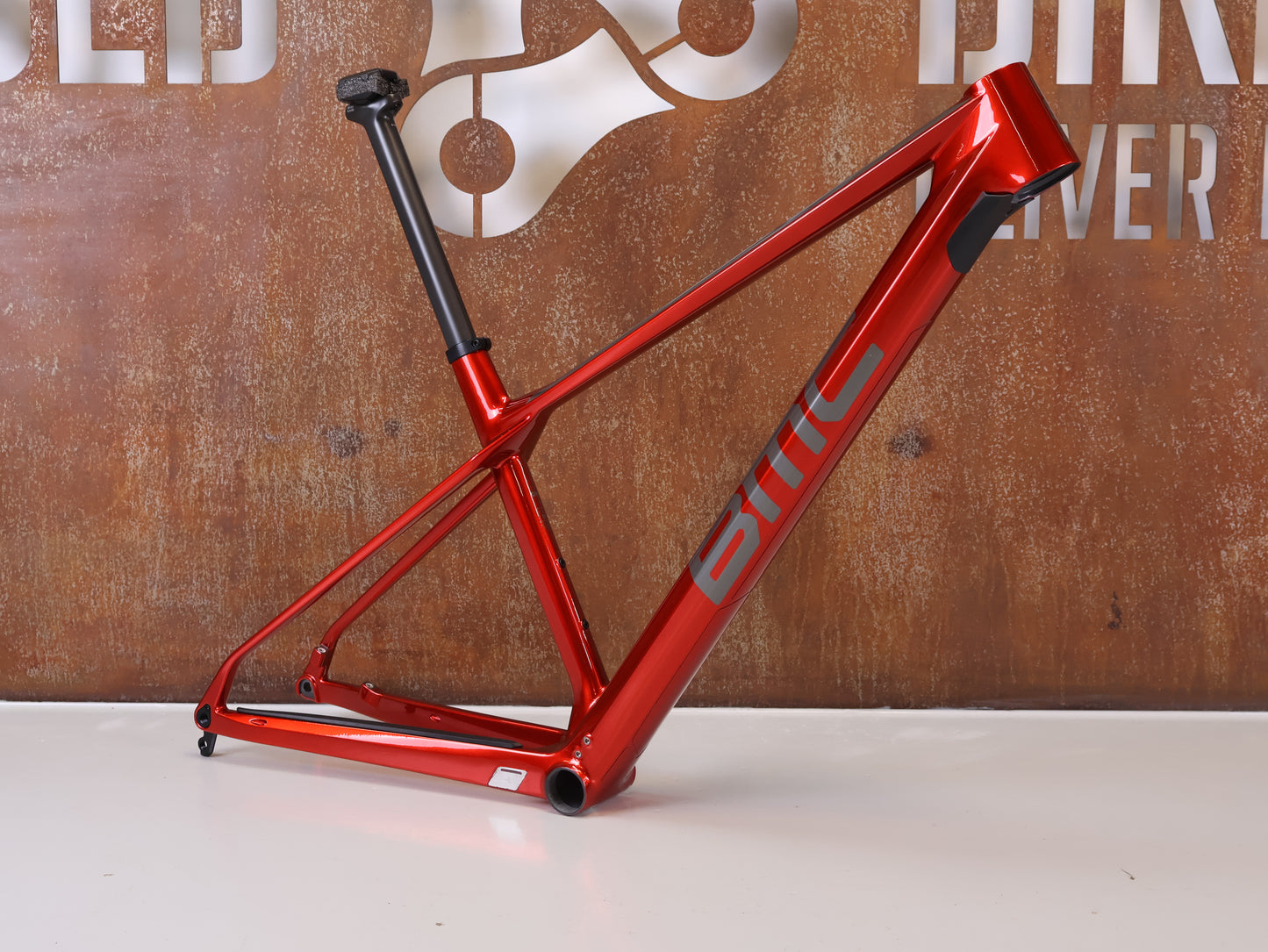 BMC TWOSTROKE 01 RAHMENSET / GRÖSSE M / RED GREY / PREMIUM CARBON / 1420G