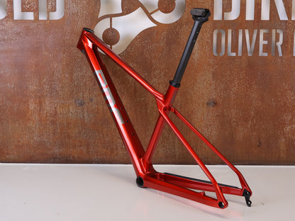 BMC TWOSTROKE 01 RAHMENSET / GRÖSSE M / RED GREY / PREMIUM CARBON / 1420G