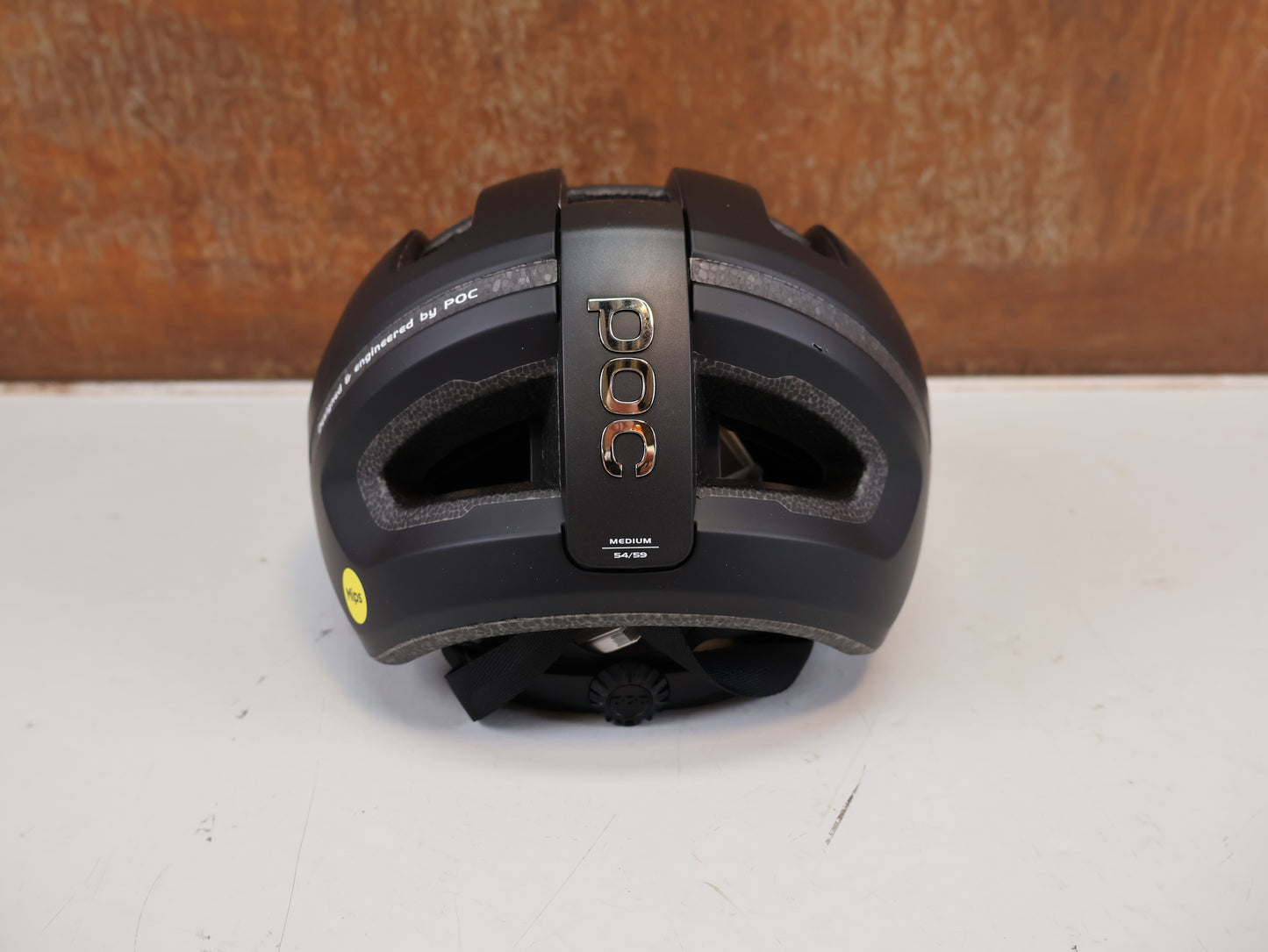 POC OMNE AIR MIPS HELM URANIUM BLACK MATT GR. M 54-59CM