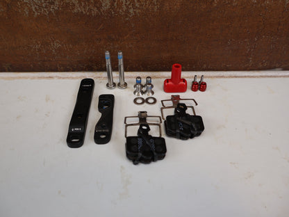 SRAM RED AXS E1 BREMS-SCHALTHEBEL SET + BREMSSÄTTEL / FLAT MOUNT INKL. ADAPTER