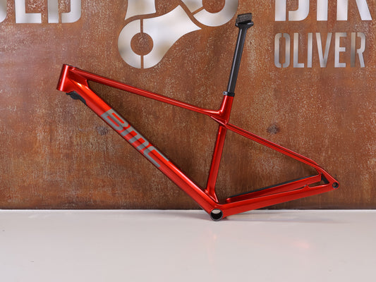 BMC TWOSTROKE 01 RAHMENSET / GRÖSSE M / RED GREY / PREMIUM CARBON / 1420G