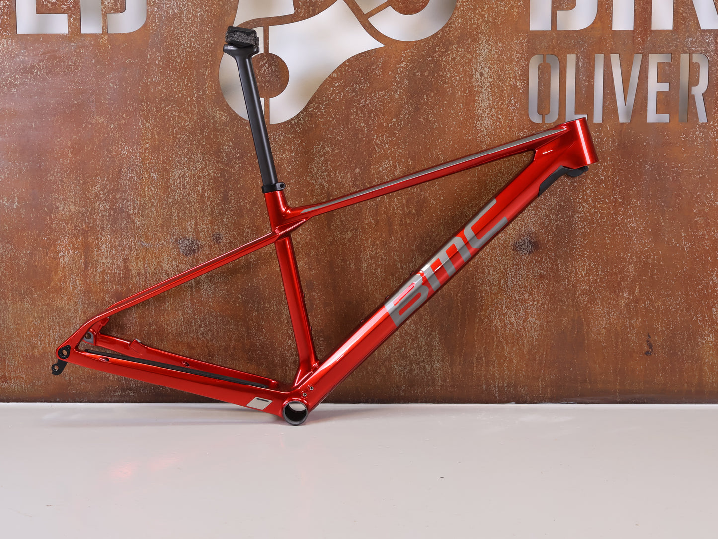 BMC TWOSTROKE 01 RAHMENSET / GRÖSSE S / RED GREY / PREMIUM CARBON / 1360G