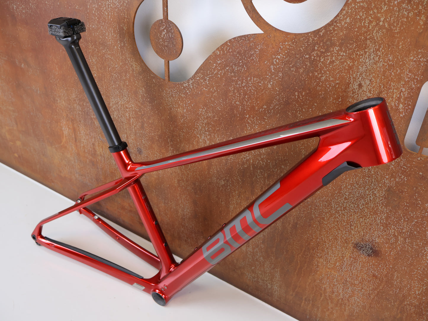 BMC TWOSTROKE 01 RAHMENSET / GRÖSSE S / RED GREY / PREMIUM CARBON / 1360G