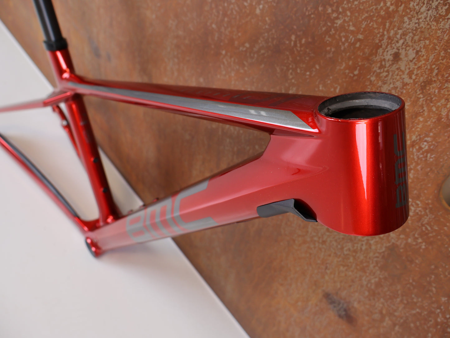 BMC TWOSTROKE 01 RAHMENSET / GRÖSSE S / RED GREY / PREMIUM CARBON / 1360G