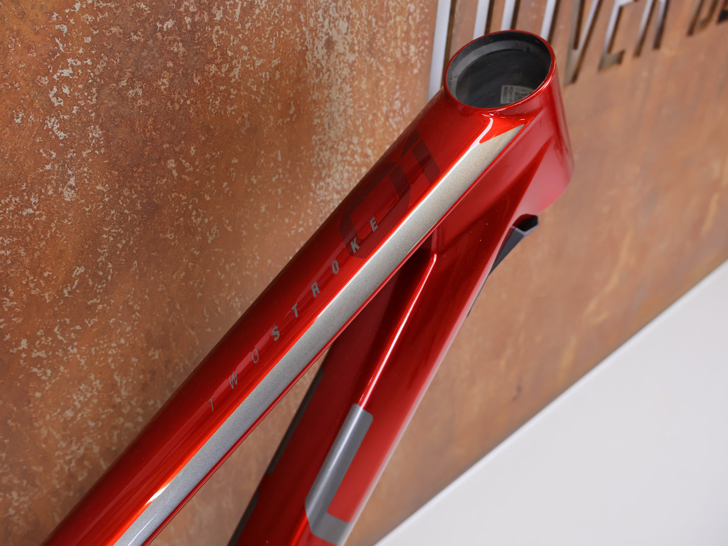BMC TWOSTROKE 01 RAHMENSET / GRÖSSE S / RED GREY / PREMIUM CARBON / 1360G