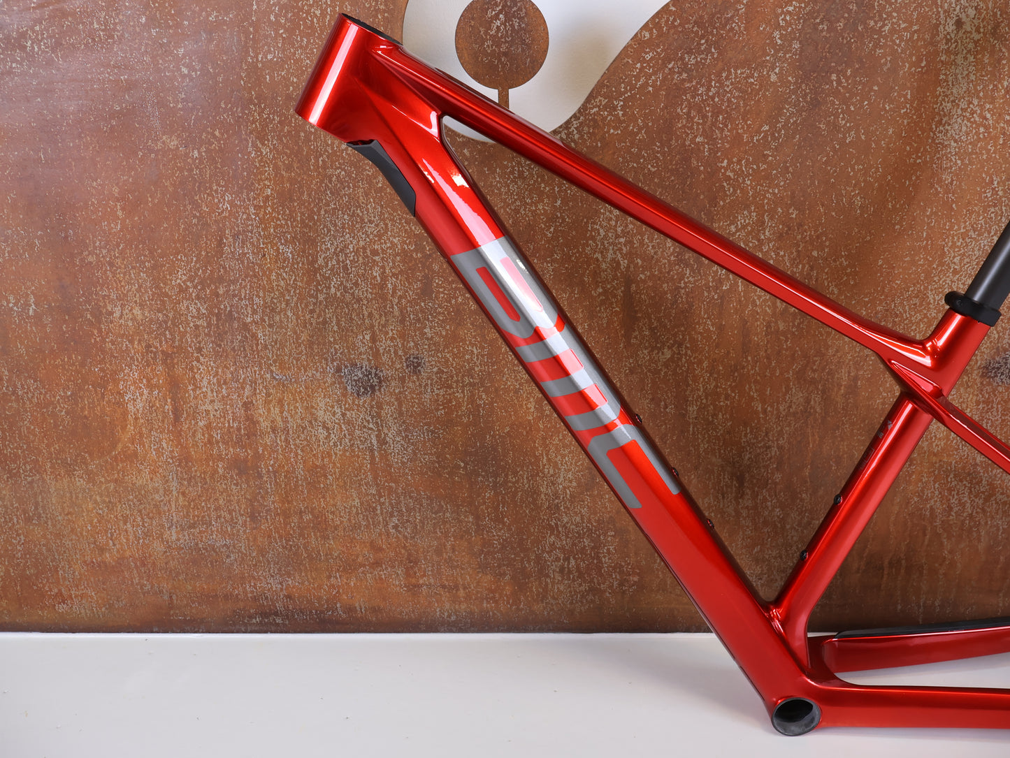 BMC TWOSTROKE 01 RAHMENSET / GRÖSSE S / RED GREY / PREMIUM CARBON / 1360G