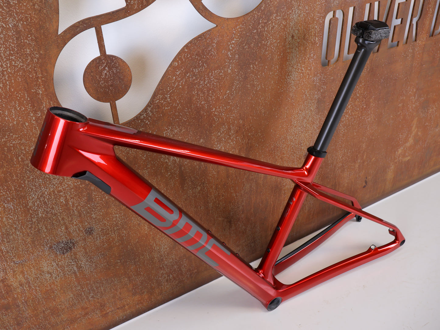 BMC TWOSTROKE 01 RAHMENSET / GRÖSSE S / RED GREY / PREMIUM CARBON / 1360G
