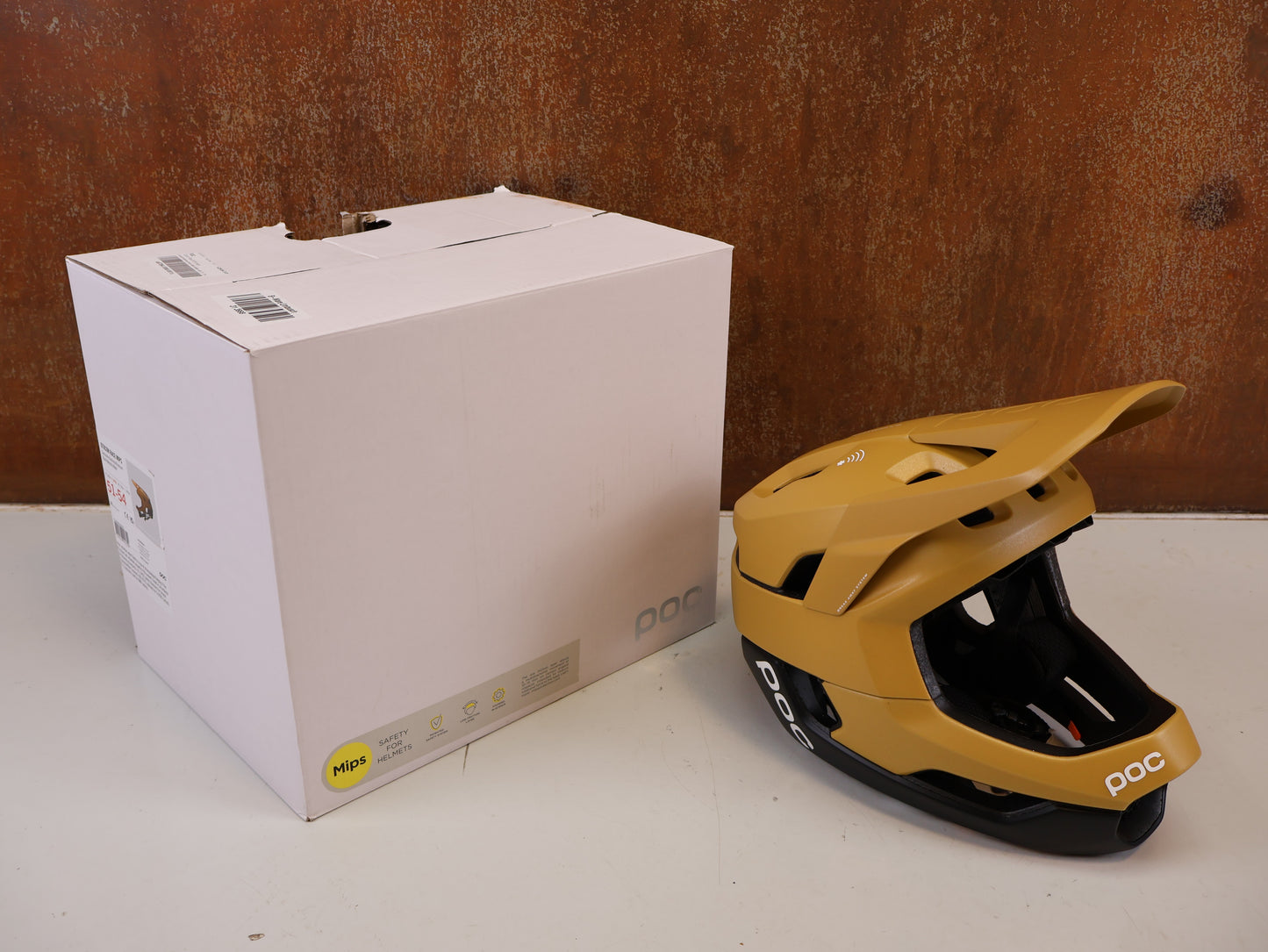 POC OTOCON RACE MIPS HELM GR. S 51-54CM CERUSSITE KASHIMA FULLFACE