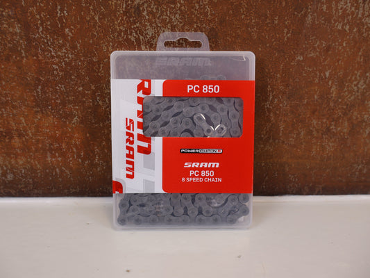 SRAM PC-850 KETTE / 8-FACH / 7-FACH / 114 GLIEDER / INKL. POWERLINK