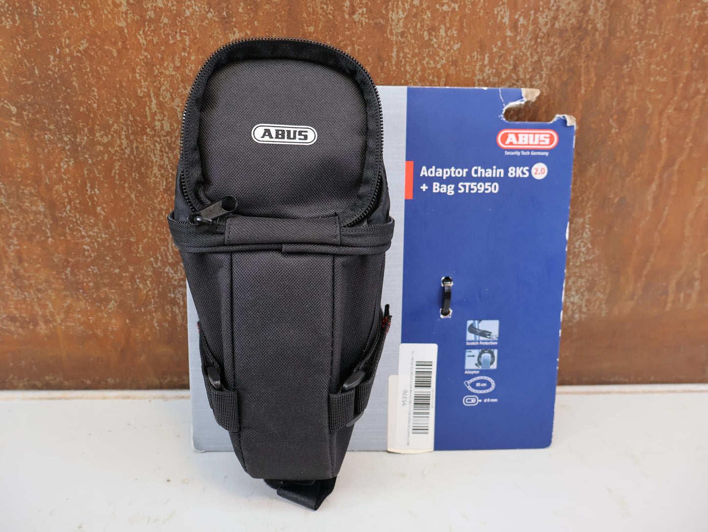 ABUS ADAPTOR CHAIN ACH 2.0 8KS RAHMENSCHLOSSKETTE 85CM + TASCHE ST5950