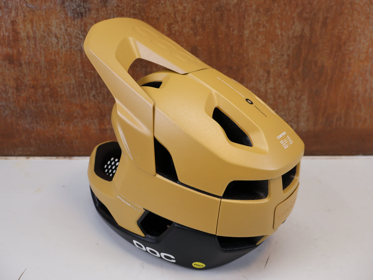 POC OTOCON RACE MIPS HELM GR. S 51-54CM CERUSSITE KASHIMA FULLFACE