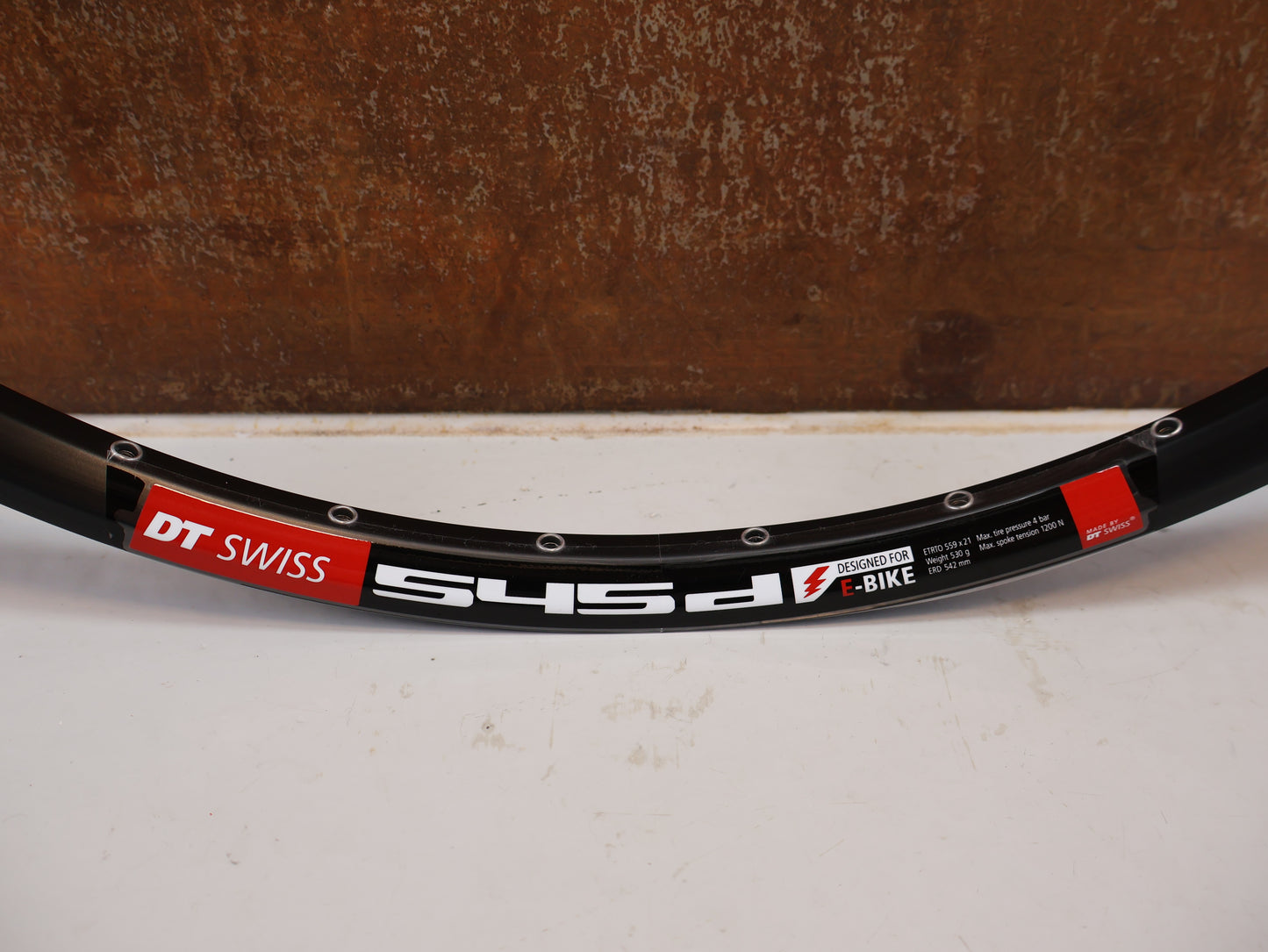 DT SWISS 545 D / DISC FELGE 26 ZOLL 32 LOCH SCHWARZ / E-BIKE & TREKKING