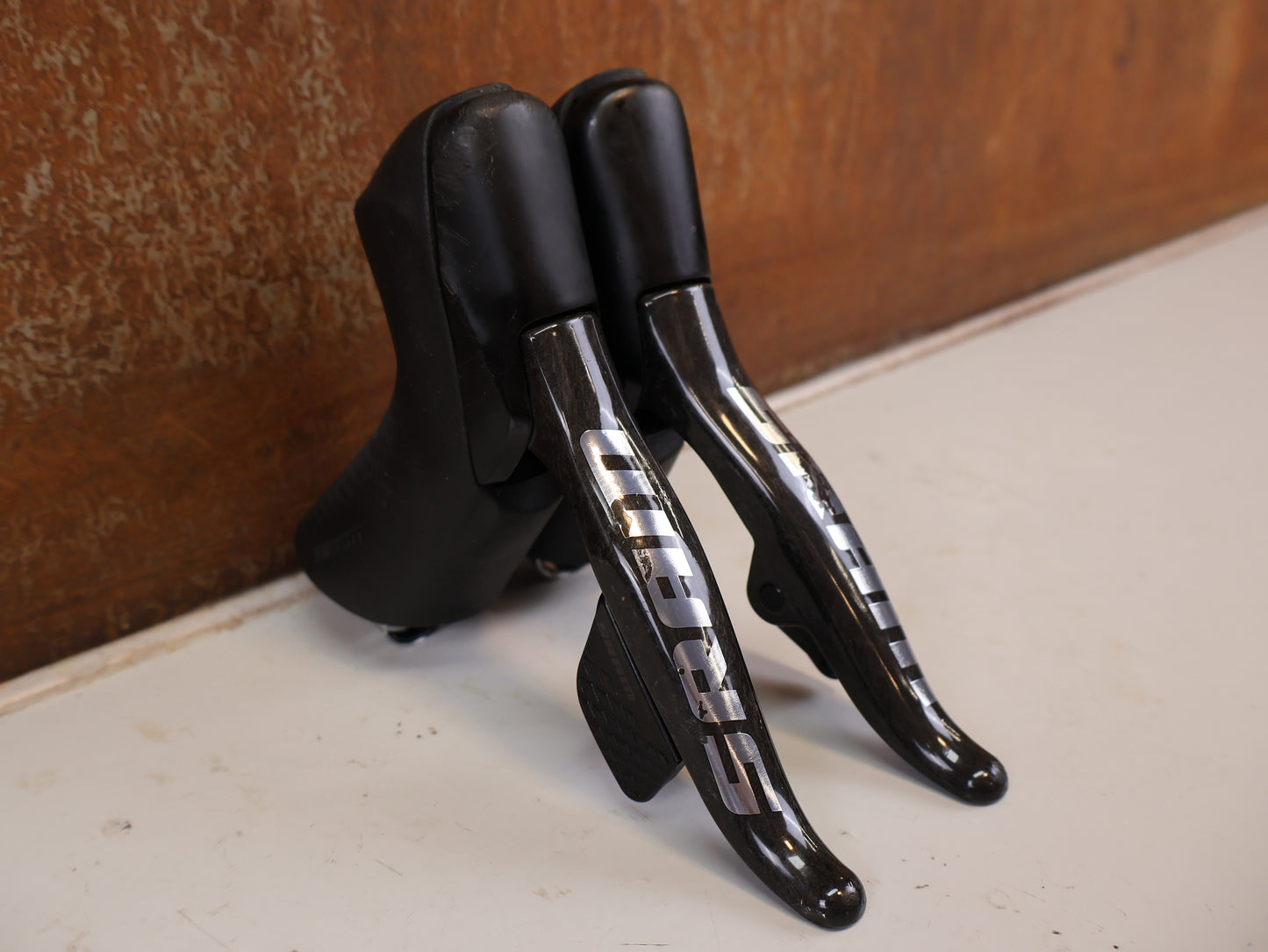 SRAM RED ETAP AXS D1 TEAM EDITION SCHALT BREMSHEBEL SET FLATMOUNT