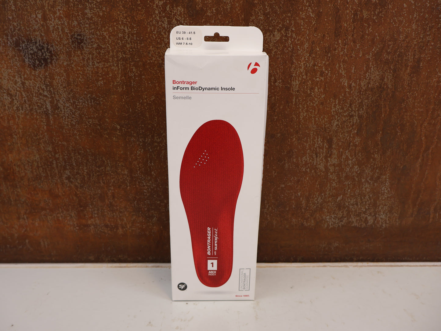 BONTRAGER INFORM BIODYNAMIC LOW ARCH EINLEGESOHLEN 39-41.5 / RADSCHUH SOHLEN