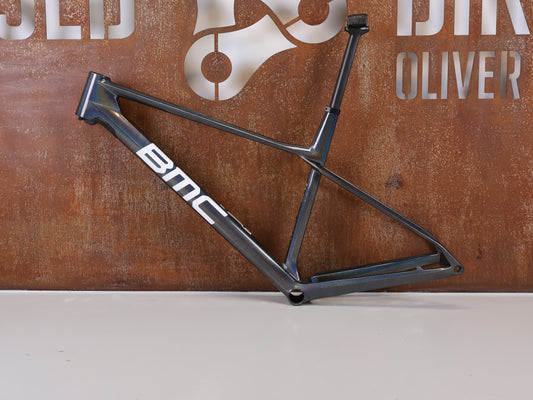 BMC TWOSTROKE 01 RAHMENSET / GRÖSSE XL / ANTHRACITE PRISMA / WHITE / 1490G