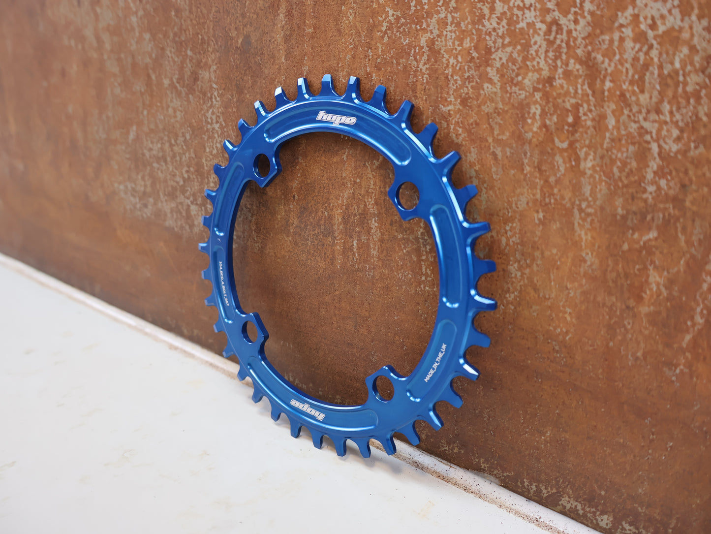 HOPE KETTENBLATT 104 BCD 36 ZÄHNE BLAU 4-ARM RR3622B