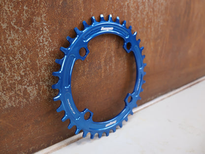 HOPE KETTENBLATT 104 BCD 36 ZÄHNE BLAU 4-ARM RR3622B