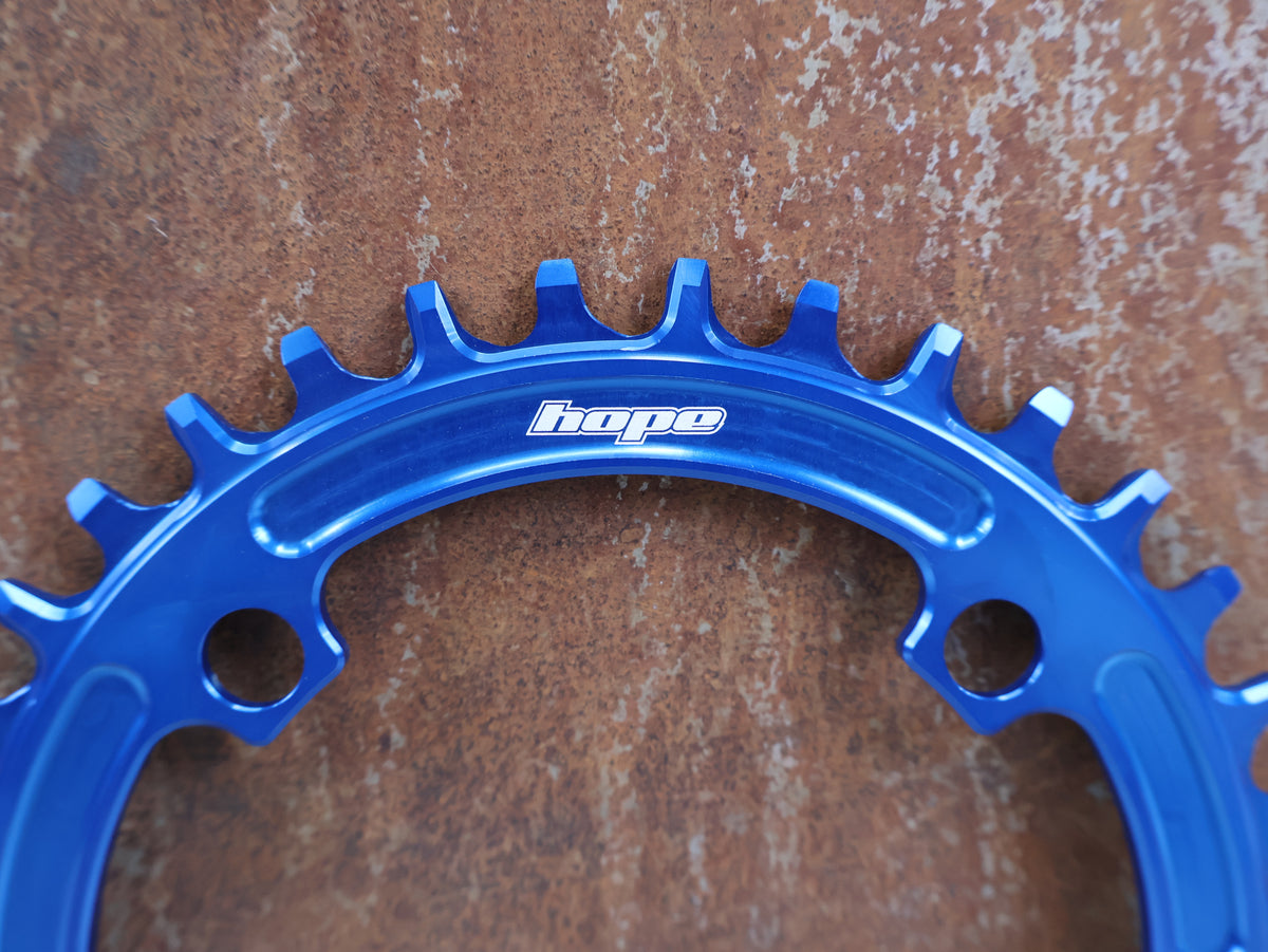 HOPE KETTENBLATT 104 BCD 36 ZÄHNE BLAU 4-ARM RR3622B