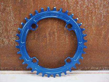 HOPE KETTENBLATT 104 BCD 36 ZÄHNE BLAU 4-ARM RR3622B