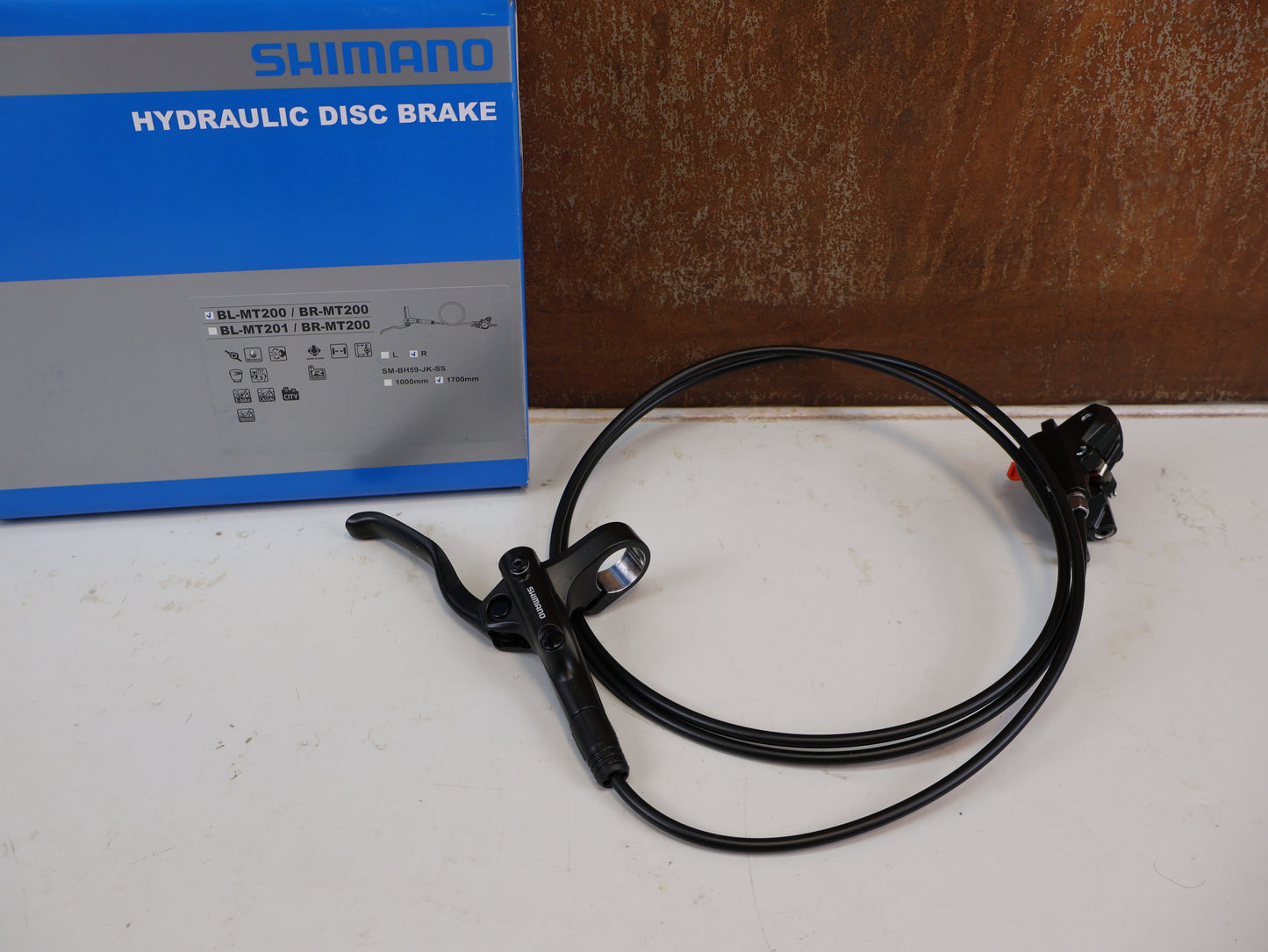 SHIMANO ACERA/ALTUS BR-MT200 HINTERRAD SCHEIBENBREMSE 1700MM / RECHTS