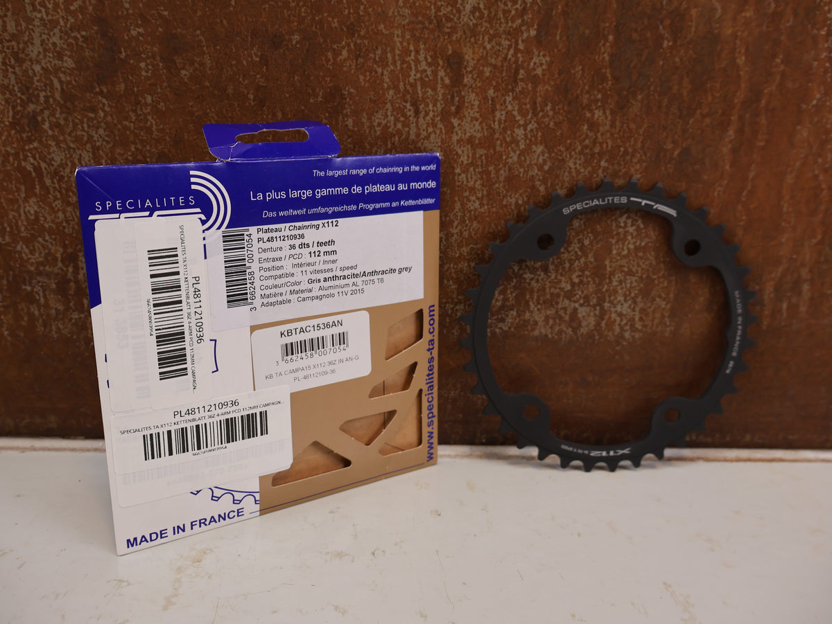 SPECIALITES TA X112 KETTENBLATT 36Z 4-ARM PCD 112MM CAMPAGNOLO 11F