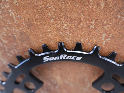 SUNRACE KETTENBLATT CRMS00 36T NARROW WIDE BCD 96 SCHWARZ / HAN CRMS00-36