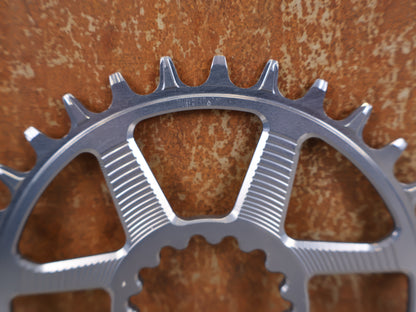 E*THIRTEEN HELIX CHAINRING / 32T / DIRECT MOUNT / GREY / 52-55MM CL