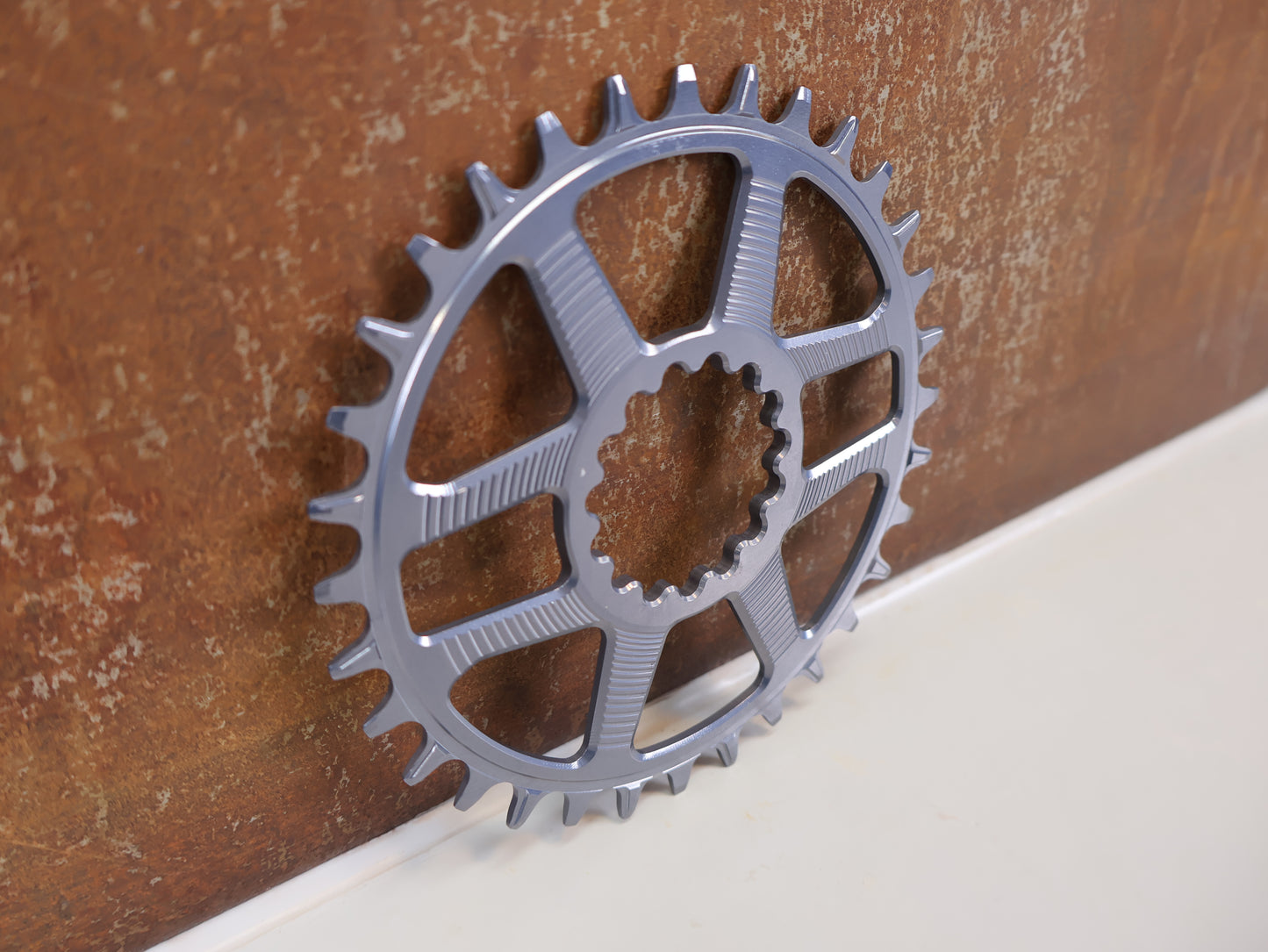 E*THIRTEEN HELIX CHAINRING / 32T / DIRECT MOUNT / GREY / 52-55MM CL