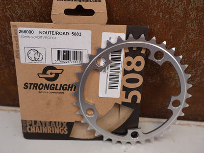 STRONGLIGHT KETTENBLATT 5-ARM 110MM 34Z SILBER / HAN 661034
