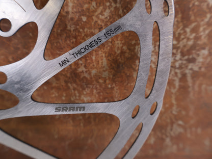 SRAM CENTERLINE ROUNDED ROTOR / 180MM / 6-BOLT / INCL. BOLTS / 00.5018.037.014
