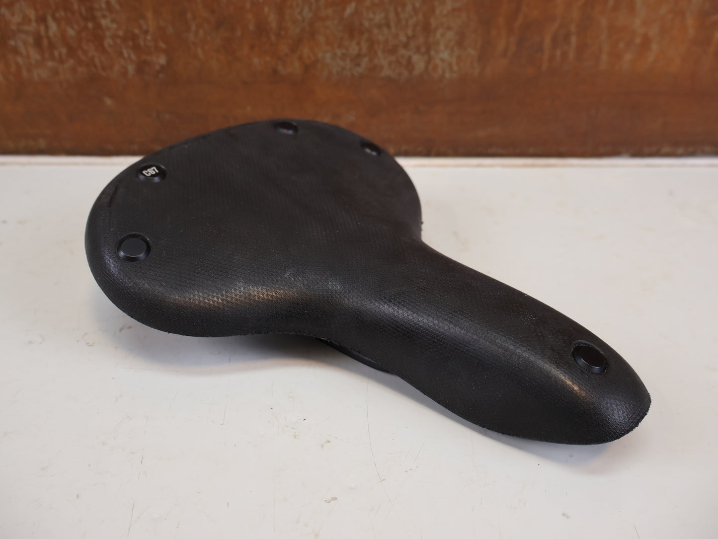 BROOKS CAMBIUM C67 ALL WEATHER SATTEL SCHWARZ NYLON 498G