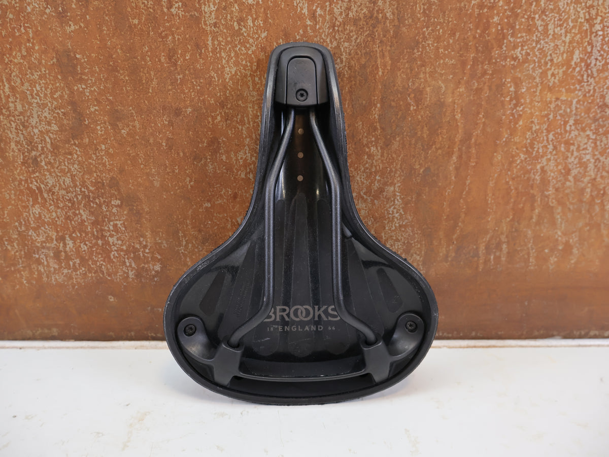BROOKS CAMBIUM C67 ALL WEATHER SATTEL SCHWARZ NYLON 498G