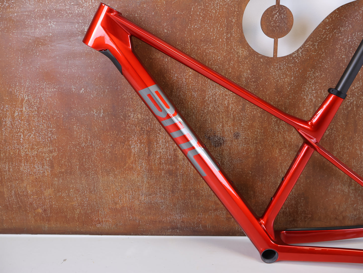 BMC TWOSTROKE 01 RAHMENSET / GRÖSSE L / RED GREY / PREMIUM CARBON / 1490G